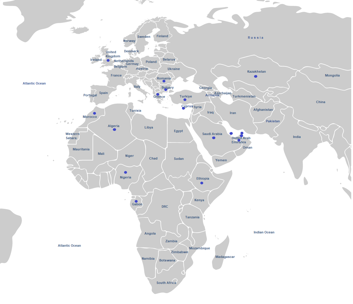 Χάρτης έργων